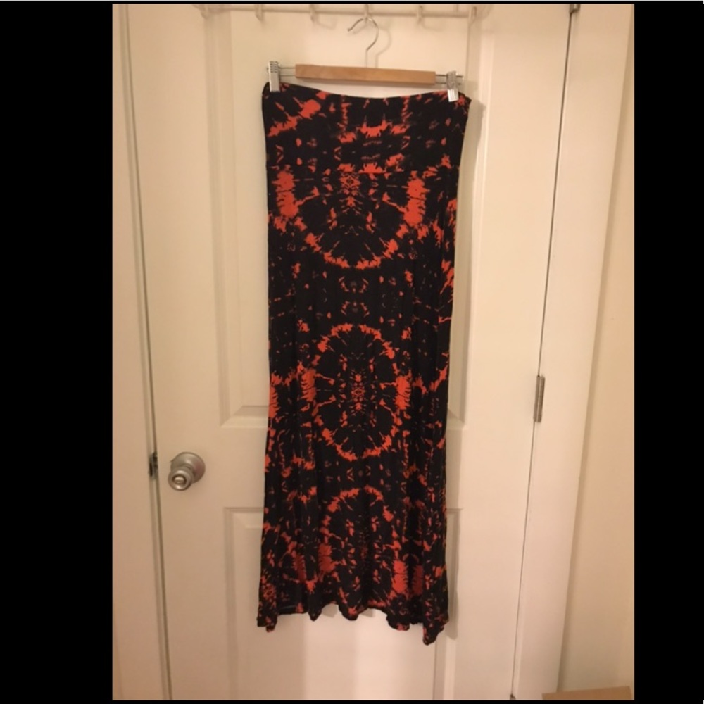 Maxi Tie Dye skirt